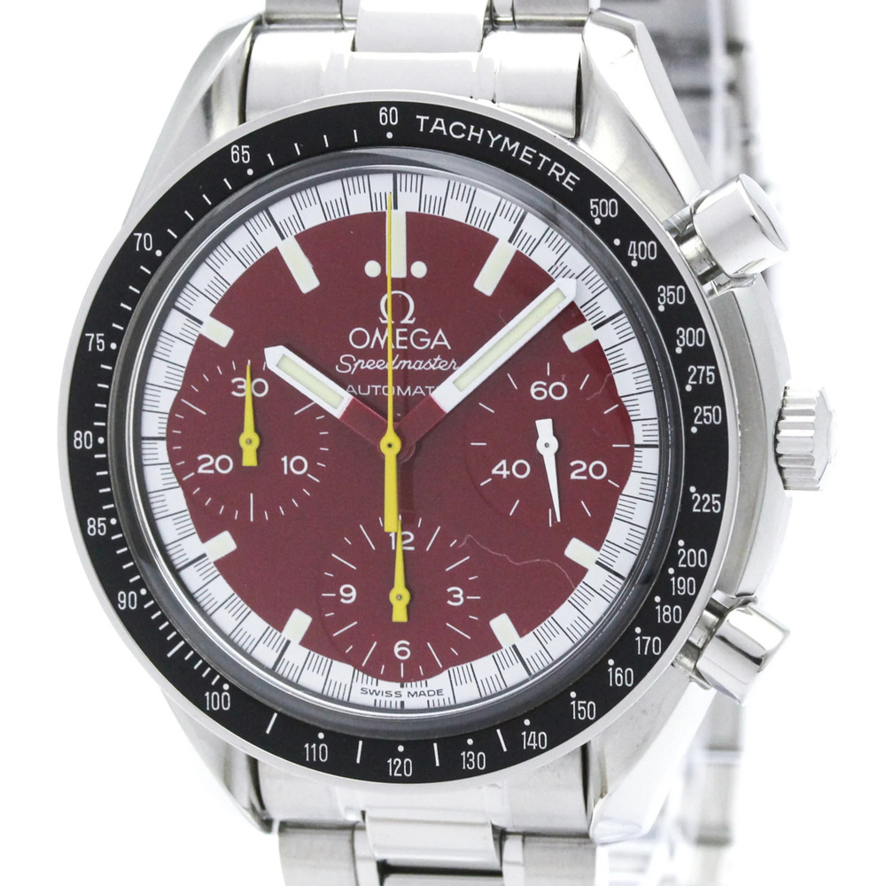 OMEGA Speedmaster Michael Schumacher Red Dial Watch 3510.61 Polished
